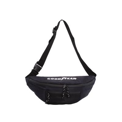 Gürteltasche GOODYEAR "Sporty", Kinder, Gr. B/H/T: 8cm x 12cm x 35cm, schwarz, Kunstfaser, Taschen Gürteltasche, in sportlichem Design