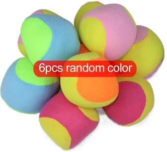 The Handy Homestead Kids Soft Ball Toy Set For Outdoor Sports And Parent Child Games 6pcs Random Color