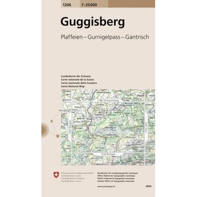 1206 Guggisberg, Sonstige von , Swisstopo, 978-3-302-01206-3