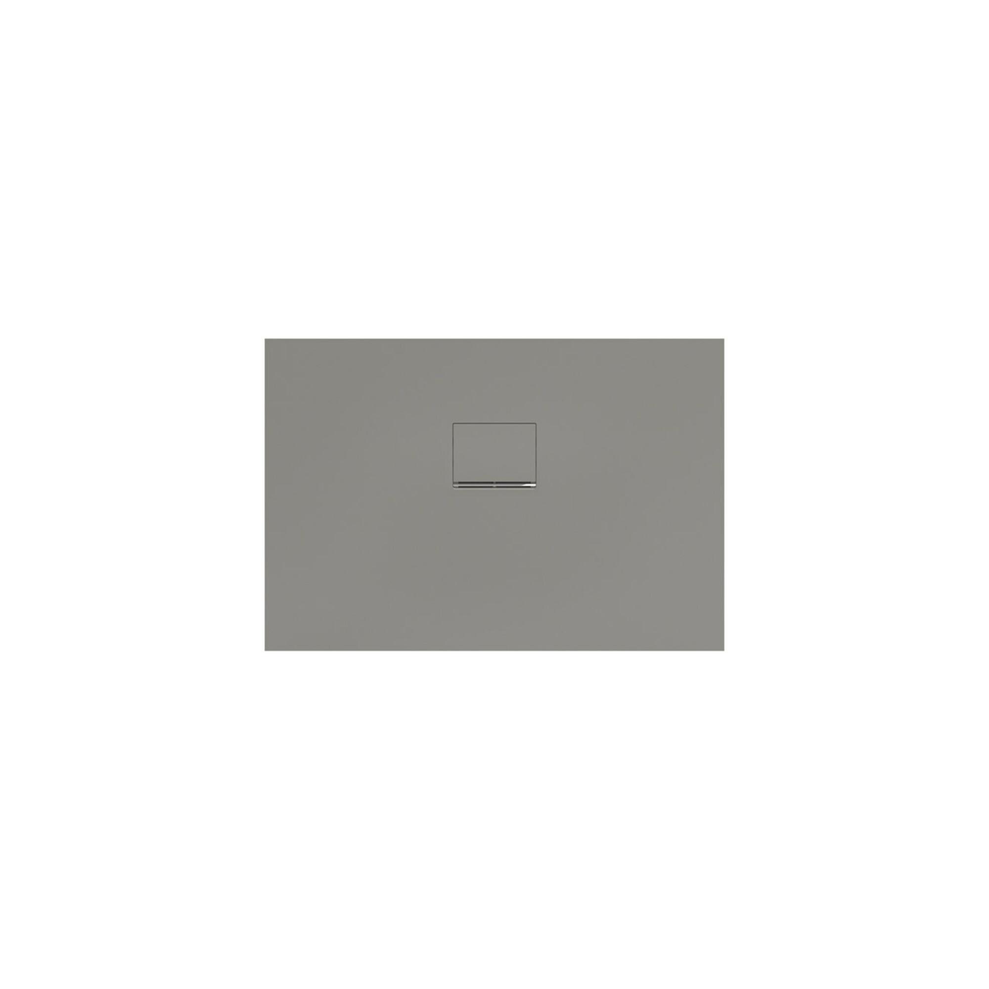V&B Duschwanne Squaro Infinity 110x75x4cm, gr, f bündige Installation ; Villeroy & Boch (UDQ1175SQI2IV-3S)