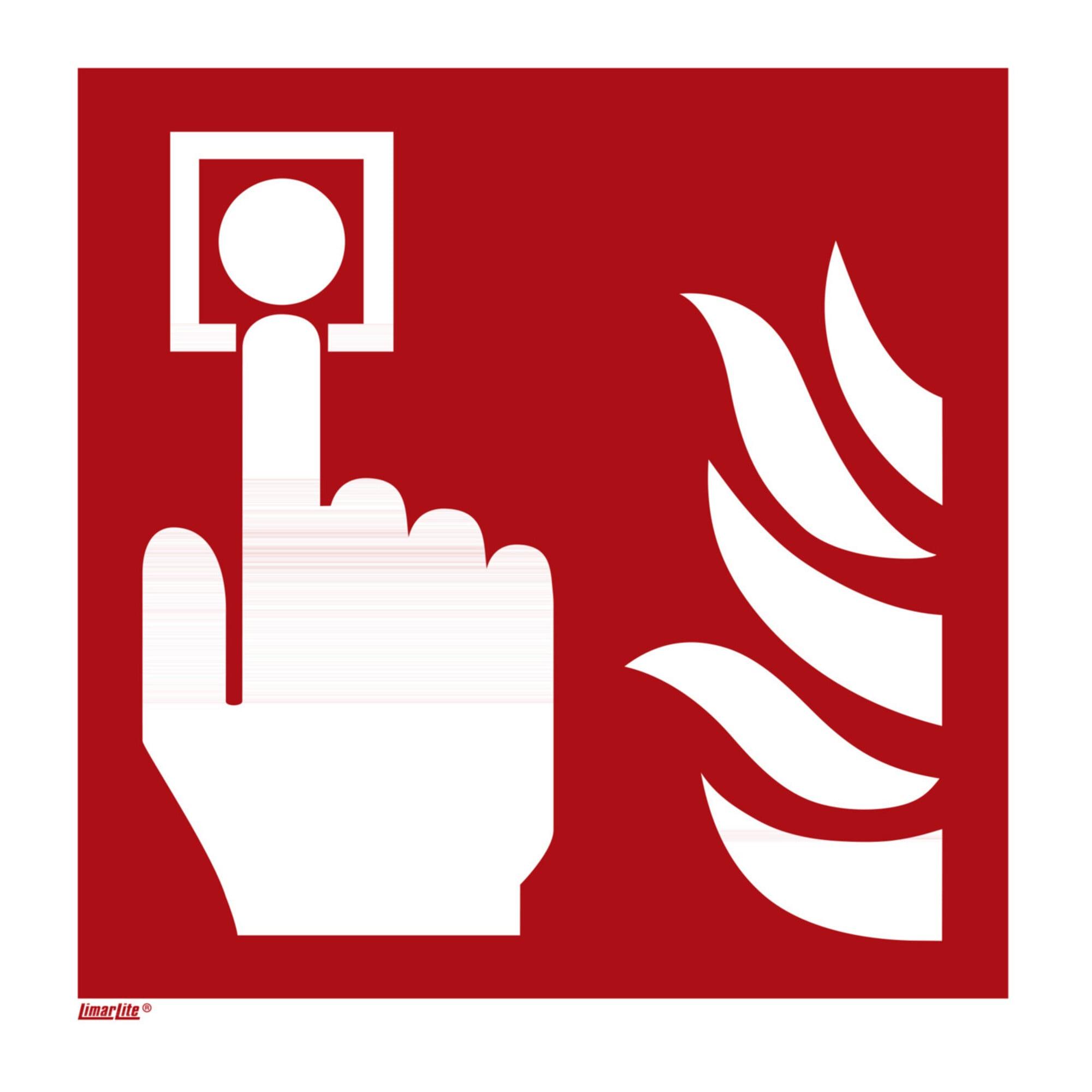 Brandschutzzeichen Brandmelder, Typ: 14200 ; nVent HOFFMAN (FN180.02.218)