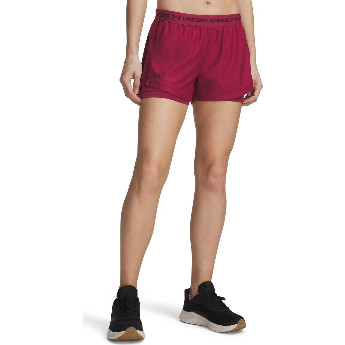 Under Armour Tech Play Up 2in1 Shorts red ox blood (622) S 1389895-622-SM