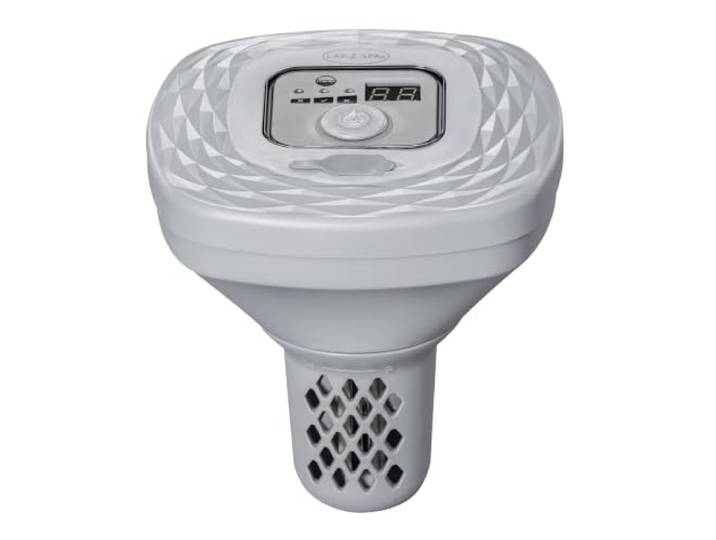 Bestway Salzwasseranlage Whirlpool schwimmend, akkubetrieben, 0,5 g/h Kabellos und ohne Montage – einfach ins Wasser legen und per One-Touch starten