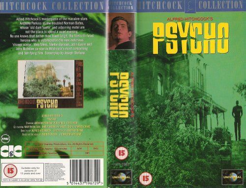 Alfred Hitchcock - Psycho [VHS] - Preis vom 13.10.2026 19:28:25 h