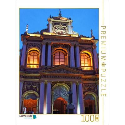 CALVENDO Puzzle Kirche in Salta | 1000 Teile Lege-Größe 64x48cm Foto-Puzzle für glückliche Stunden