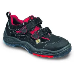 Sicherheits-Sandale 5124A, S1 ESD, schwarz, Größe 46 - schwarz - 46