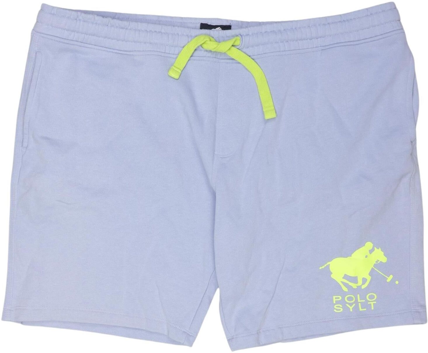 Polo Sylt Herren Shorts, Neon, Gr. Xxl, Synthetik / Baumwolle - Second Hand