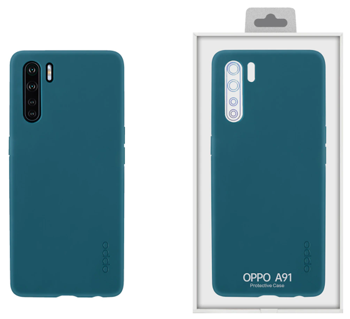 CAPA OPPO SILICON A91 BLUE