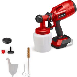 Einhell Farbsprühsystem TC-SY 18/60 Li-Solo, 18V, mit Düsen & Zubehör, Fördermenge 650ml/min