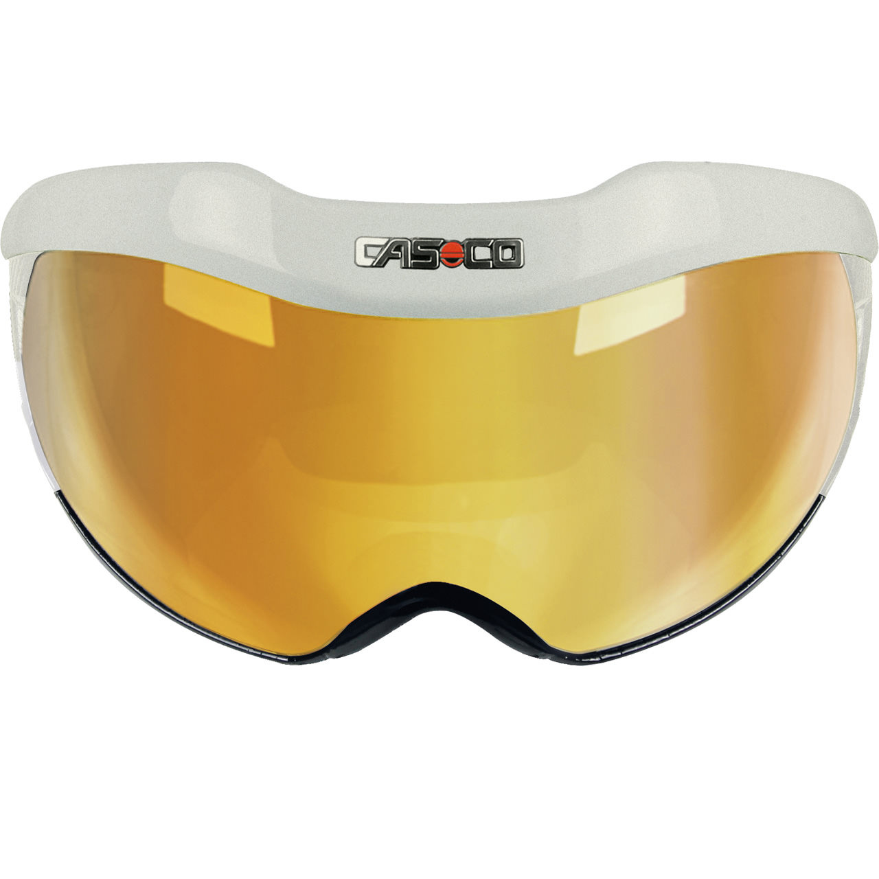 Casco SNOWmask 6 Visier Vautron ivory - Multilayer rot