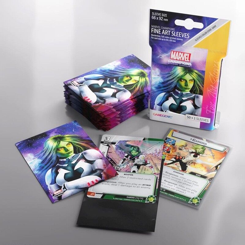 Gamegenic GG : 50 sleeves Marvel Champions FINE ART - Gamora