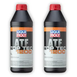 2x Getriebeöl LIQUI MOLY 3681 Top Tec ATF 1200 Automatik Schaltgetriebe Lenkung 1 L