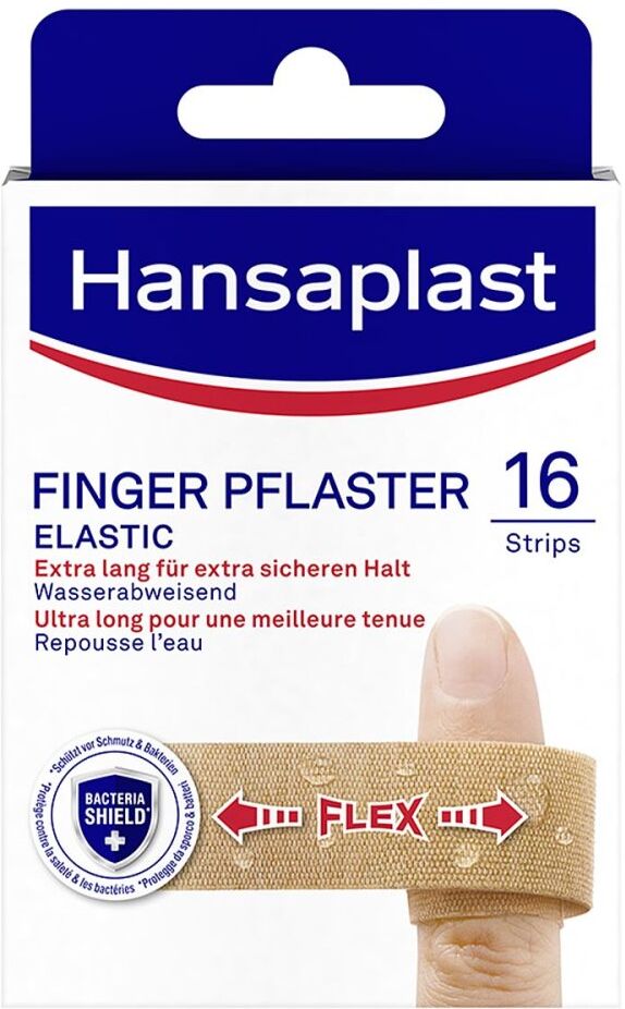 Hansaplast Ela Fing 16str 16stk
