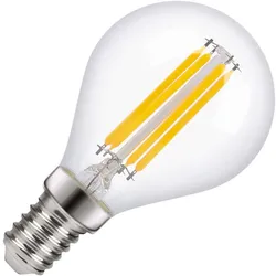 Lighto | LED-Faden | Kleine Fassung E14 | Kugellampe | Hell | 45mm | 5W