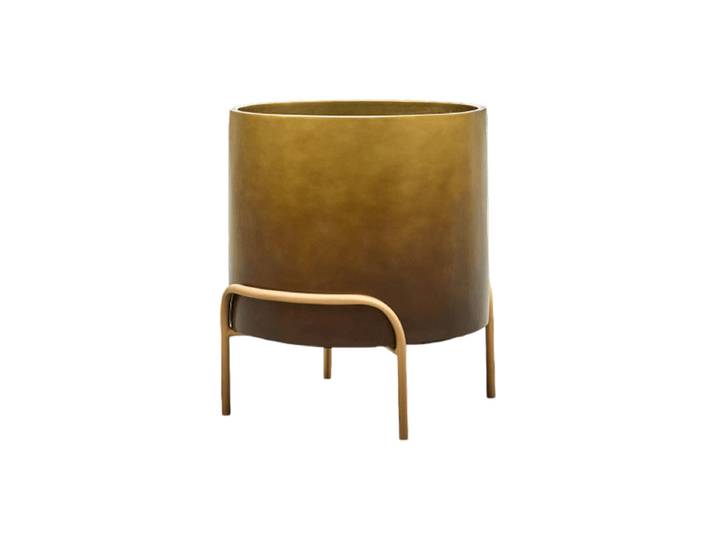 Hochwertiger Blumentopf „Gradient Elevated“, verschiedene Grössen Honey matt Baq Design