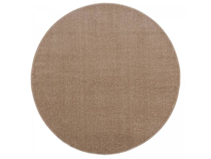 Tapis salle de réception 120x120 rond beige