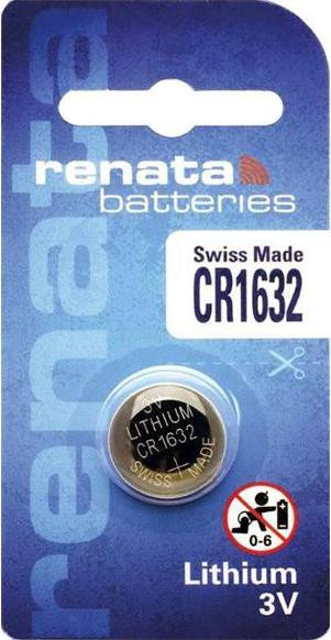 Renata CR1632 Lithium batterij 3V 68mAh