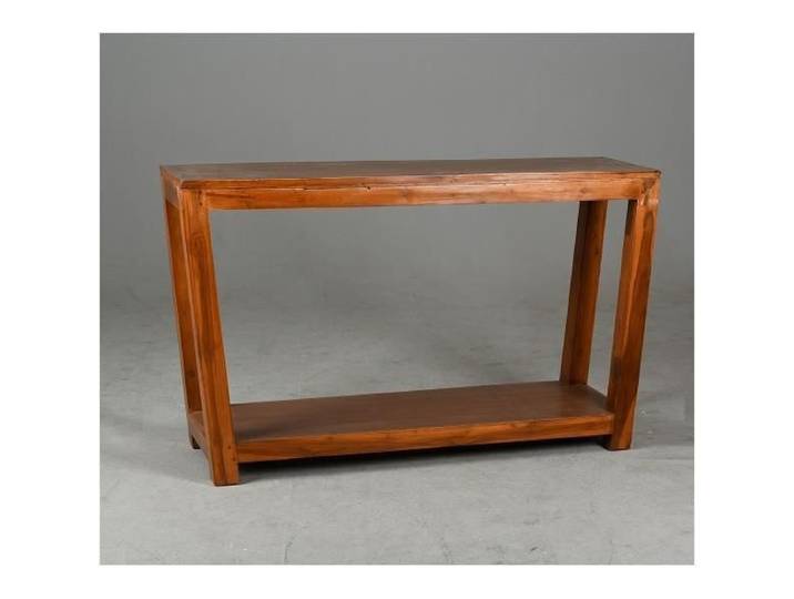 Table console - GENERIQUE - Acajou - Bois massif - Rectangulaire - 130x40x78 cm