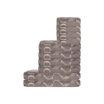 Handtuch JOOP "Handtuch 10er Pack", braun, B:50cm, Obermaterial: 100% Baumwolle CO., Handtücher