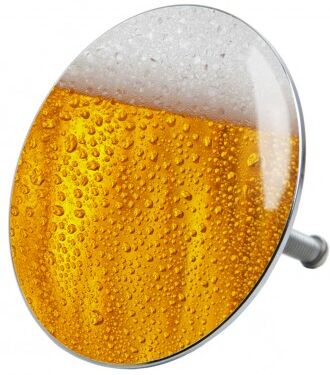 WCShop24 Badewannenstöpsel Bier