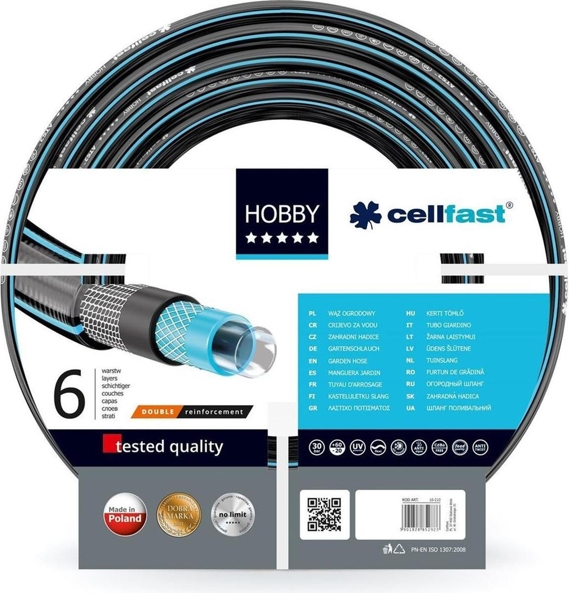 Cellfast Hobby ATS tuinslang type B, 1/2 inch, op standaard