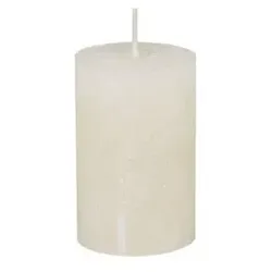 Chic Antique Macon rustikale Stumpenkerze, Höhe 8/D5 cm creme
