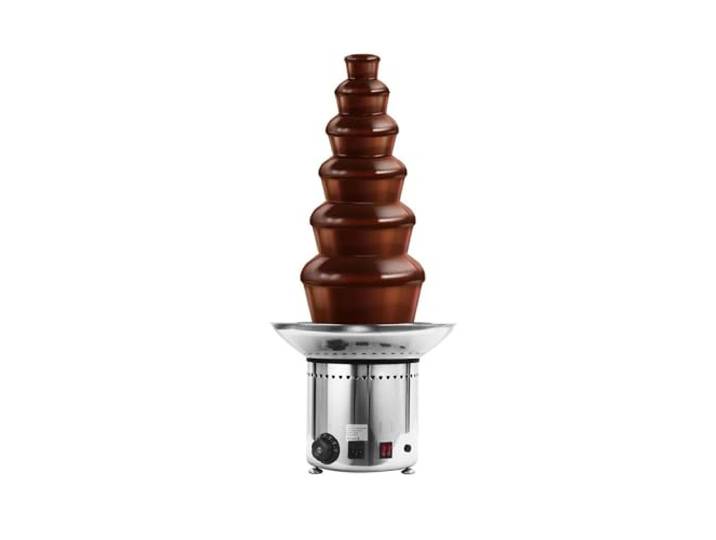 GGM Gastro Schokoladenbrunnen 840 mm robuste Edelstahl-Ausführung, ideal für den Dauereinsatz, einfache Reinigung, stufenlose Temperaturregelung