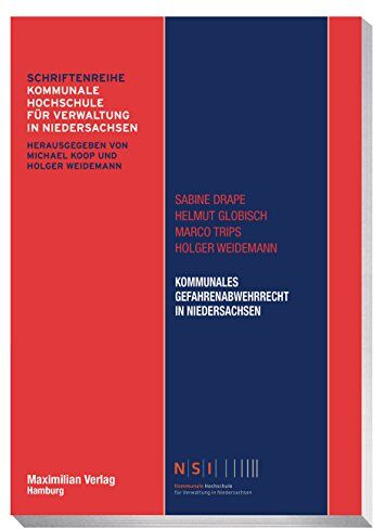 Drape - Kommunales Gefahrenabwehrrecht in Niedersachsen (NSI-Schriftenreihe) - Preis vom 30.09.2026 09:01:18 h