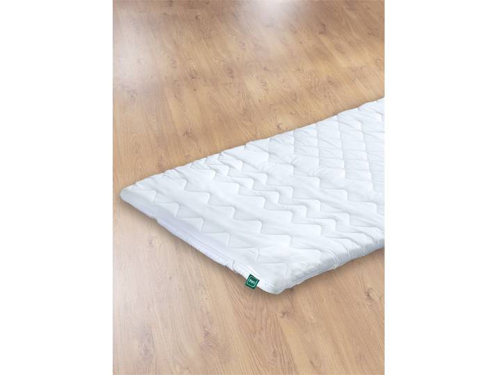 f.a.n. Matratzen-Komfortschaumtopper Zugentlastung, Weiss, Größe 135 (140/200 cm)