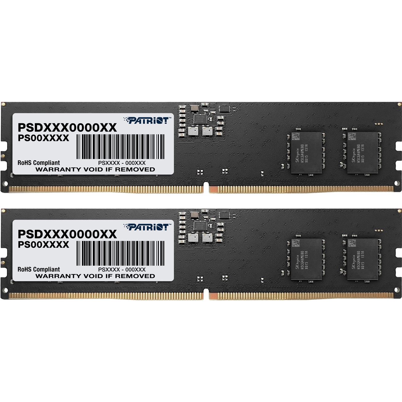 32GB Patriot Signature Line DDR5-4800 DIMM CL40 Dual Kit