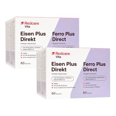 Redcare Eisen Plus Direkt Sticks 73g Doppelpack 2x60 St Stifte