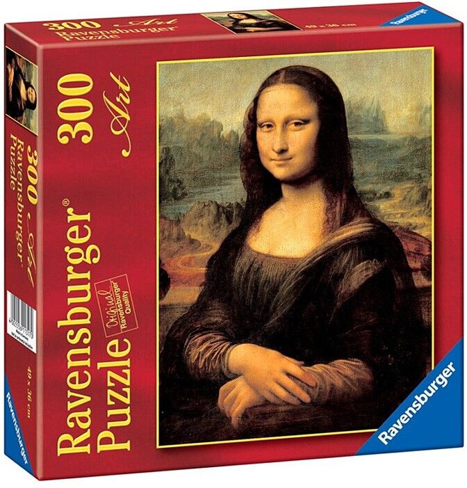 Ravensburger Puzzle 300 pièces Art collection - La Joconde / Léonard de Vinci
