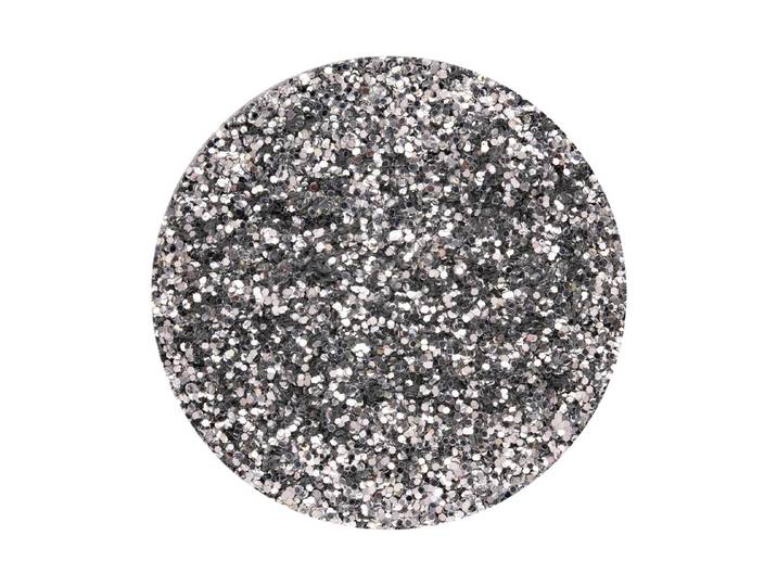 Bio Glitter fein, 10g silberfarben