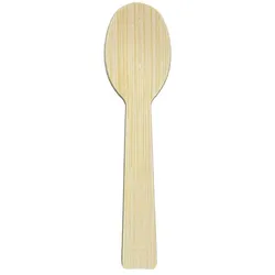 MONOUSO - Kleiner Löffel aus Bambus 9cm in einer Schachtel (50 Stück)