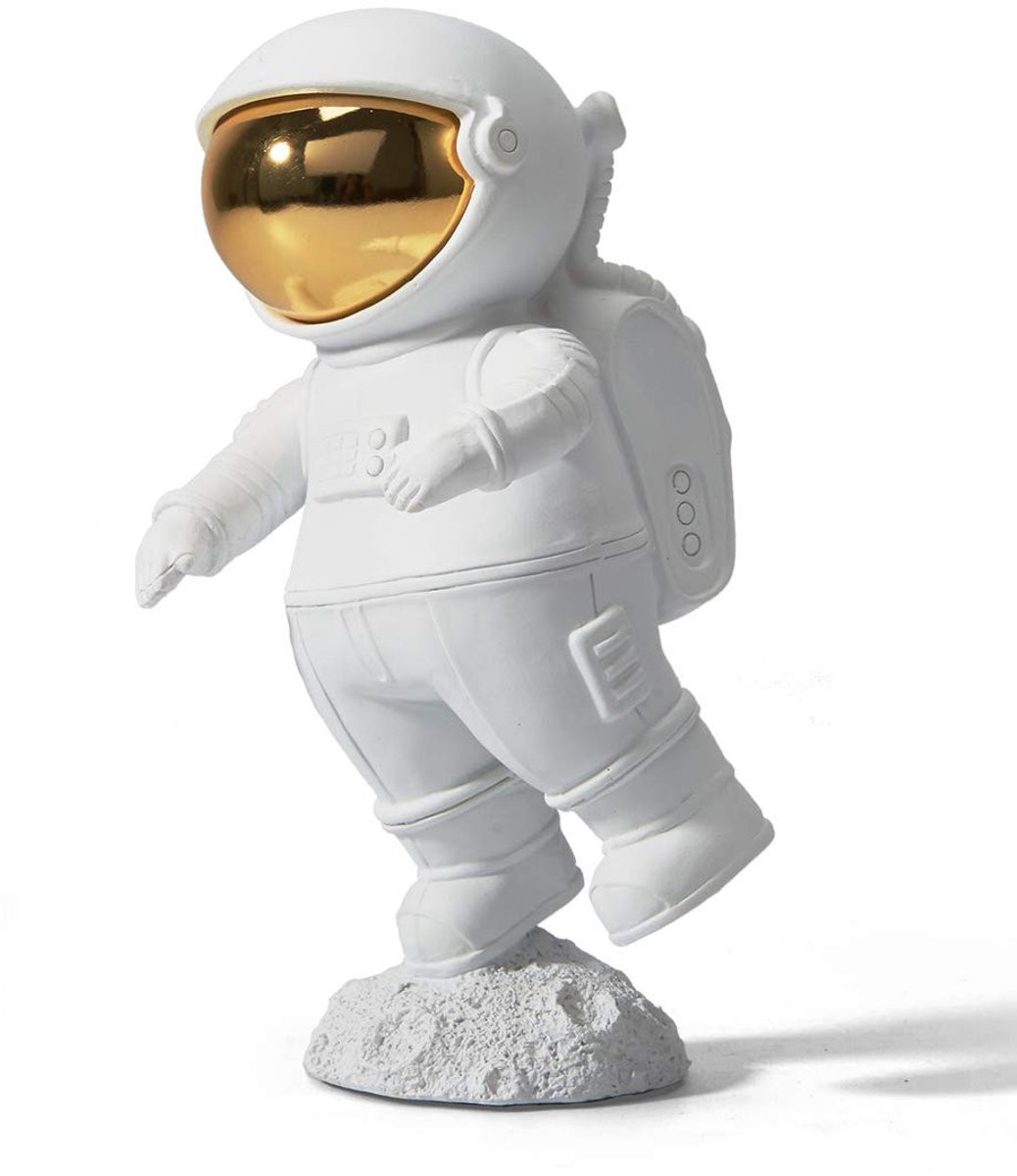 Unyqoos Astronaut Sculptuur voor Moderne Woonkamer Decoratie en Cadeau Ideeën