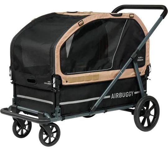 AirBuggy AIR CRUISER Seed Beige - Hundeanhänger für große und sehr große Hunderassen