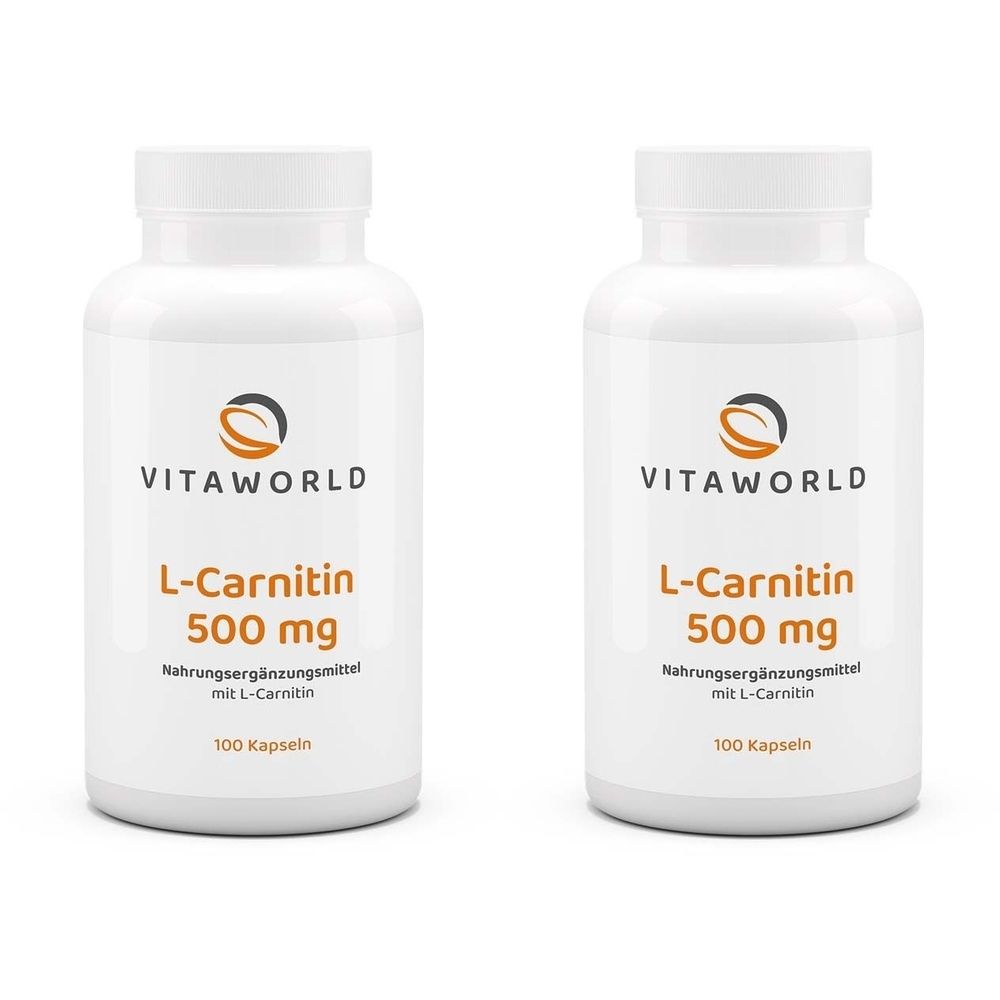 L-Carnitin 500Mg x2 2x100 St Kapseln