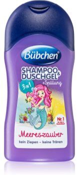 Bübchen Kids 3 in 1 3 em 1 champô, condicionador e gel de banho para crianças 50 ml. Kids 3 in 1