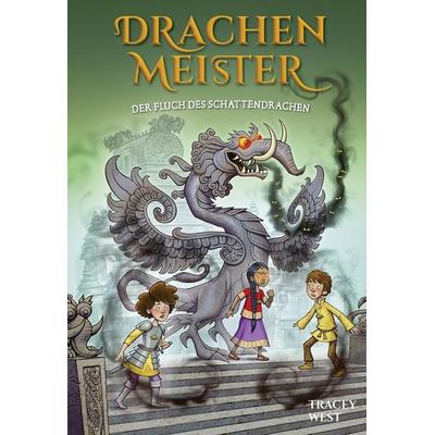 Drachenmeister 23: Der Fluch des Schattendrachen, Gebundene Ausgabe von Tracey West, Adrian & wimmelbuchverlag, 978-3-9858507-1-6