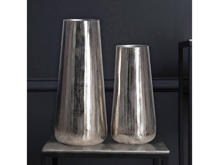 Vasen-Set Zegeor 2-teilig Silber/Silber