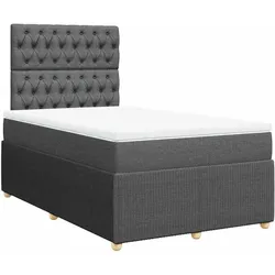 vidaXL, Boxspringbett, Mackenzie (Knopfheftung Design) (120 x 190 cm)