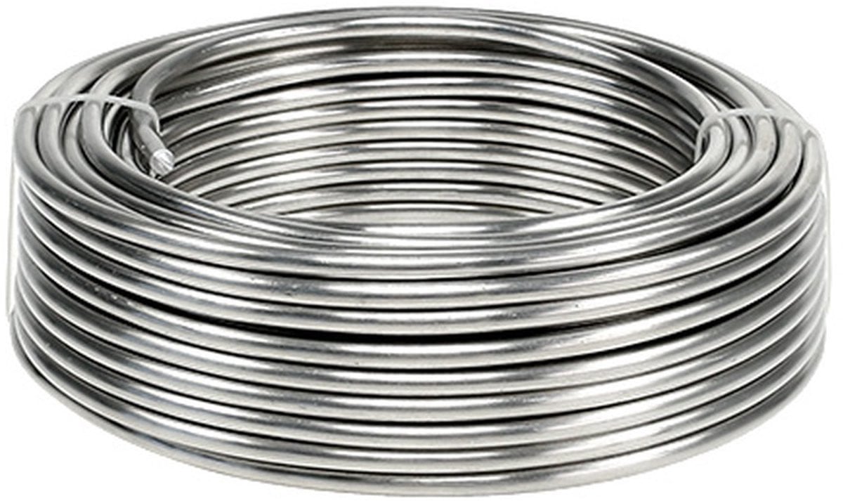 Aluminiumdraad 5mm zilver 1kg