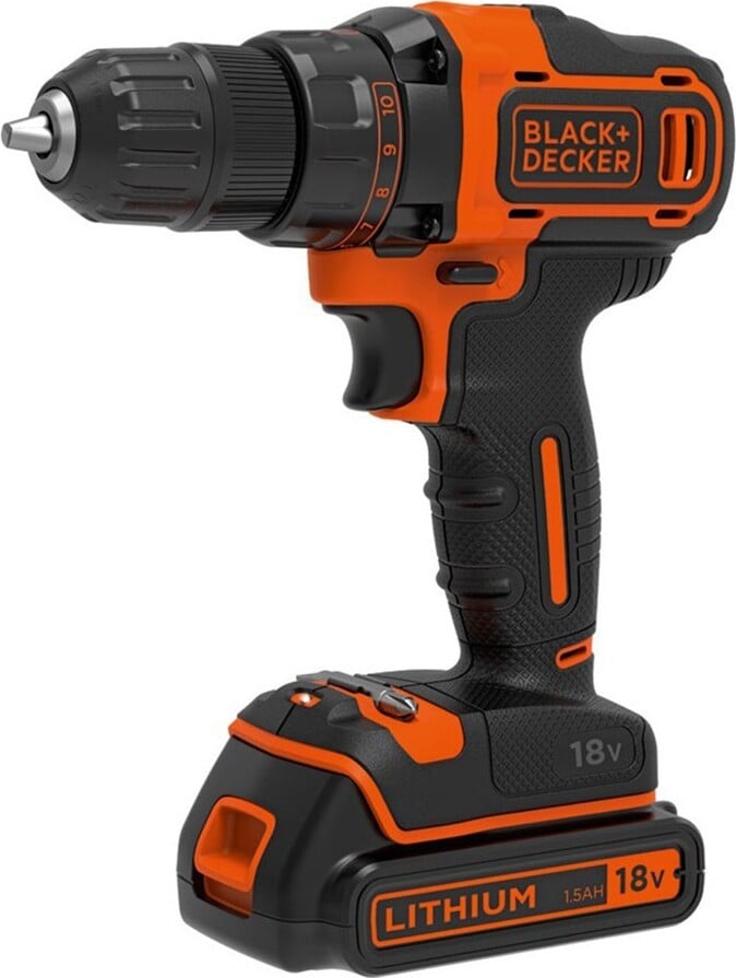 Black+Decker BDCDD186B boormachine/schroefmachine met accu