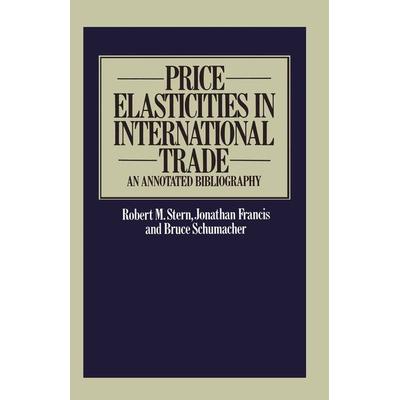 Price Elasticities in International Trade, Taschenbuch von Robert Mitchell Stern, Palgrave Macmillan UK, 978-1-349-03139-9