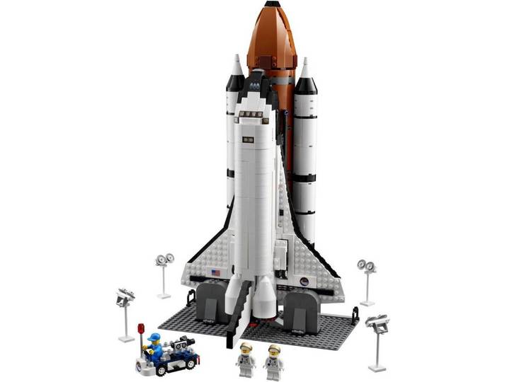 LEGO® LEGO® 10213 - Space Shuttle Steinbaukasten, (1204 St)
