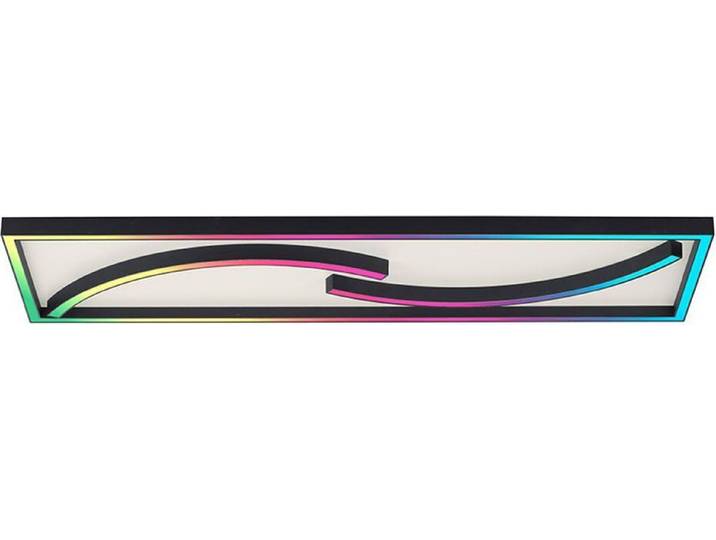 Plafonnier LED\, variateur\, télécommande\, L 100 cm