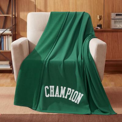 Champion Jersey with Fleece Backing Throws