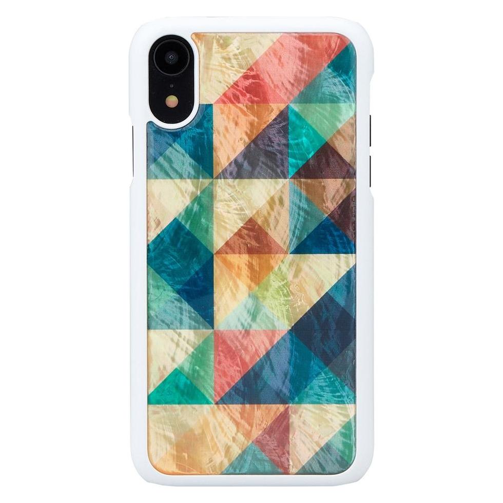 Ikins SmartPhone case iPhone XR mosaic white (Apple iPhone XR) (1000000519)