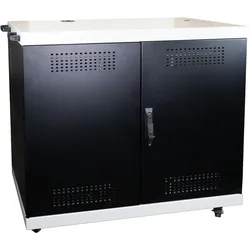 EFB TAB-3306TS.S2RW Tablet-/Notebookschrank, 33 Fächer zu 1HE, HxBxT 1000x1000x550 mm TAB3306TSS2RW