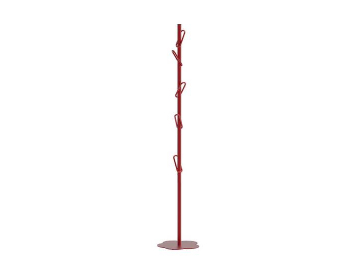MEME DESIGN portemanteau sur pied MYFLOWER (Coquelicot - Métal verni)